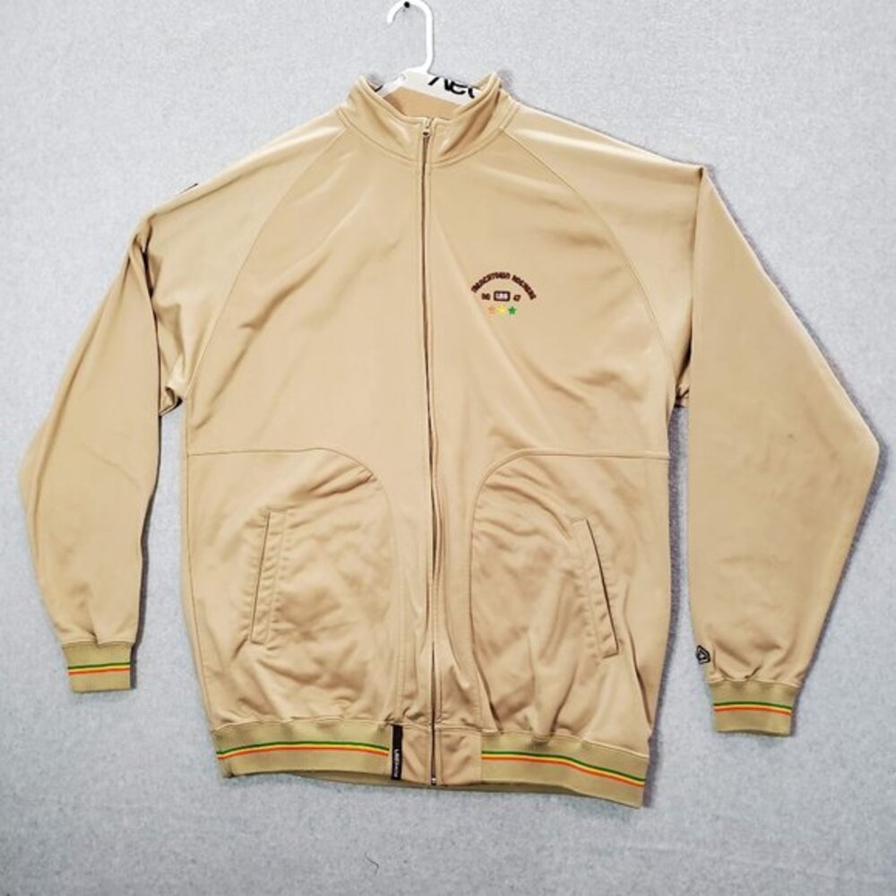 VINTAGE LRG x Karl Watson Men Track Jacket XXL TrenchTown Rockers Skate Y2K READ